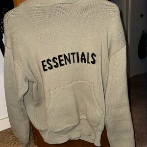 Essentials beige sweater